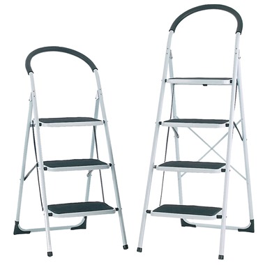 Folding Steps with Soft-Grip Handle