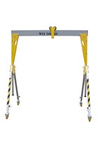 300kg Lightweight Aluminium Gantry c/w 5mtr Beam