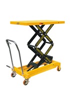 700kg Double Vertical Scissor Lift  Hydraulic Platform Table