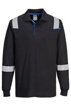 Portwest FR711 WX3 Flame Resistant Long Sleeve Polo