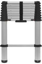 Sealey ATL09 Aluminium 9-Tread Telescopic Ladder EN 131