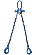 5.6tonne Grade 100 2Leg Chainsling c/w Safety Hooks