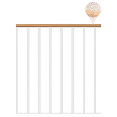 Classic Landing Banister - White