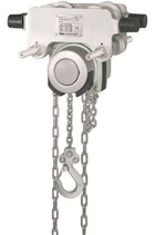 YaleLift 500kg Corrosion Resistant Integral Push Trolley Hoist