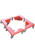 Corner Skate Set Max Load Capacity: 600kg (Set of 4)