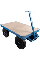1tonne Heavy Duty Site Trolley c/w Solid Wheels