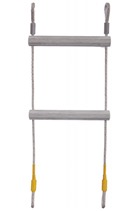 Lyon Wide GRP Rung Rope Ladder 8mm Polyester Rope Sides