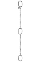 Cromox 9mm dia Stainless Steel Grade 6 Pump Lifting Chain WLL: 2000kg