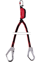 CAMP RETEXO REWIND Twin Energy Absorbing Lanyard 115-175cm