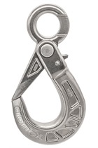 Cromox 13mm Grade 60 Stainless Steel Self Locking Eye Hook WLL:3.85tonne