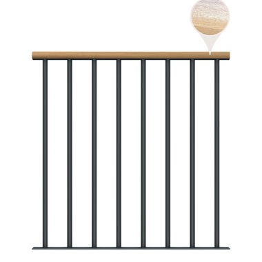 Classic Landing Banister - Anthracite