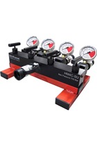 Hi-Force 4-way Controlled Manifold c/w 2mtr Hoses