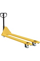2mtr Extra Long Pallet Truck 2tonne c/w Hand Brake 540mm wide