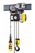 YALE 2000kg 3phase Electric Hoist c/w Powered Trolley