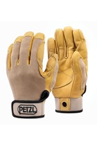 PETZL CORDEX Tan Lightweight Belay/Rapplel Glove - Medium