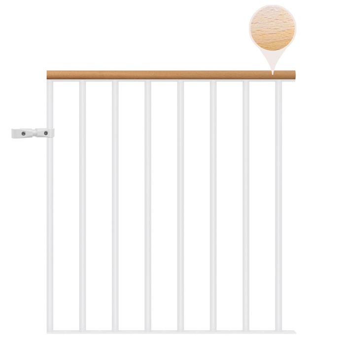 Classic Landing Banister - White