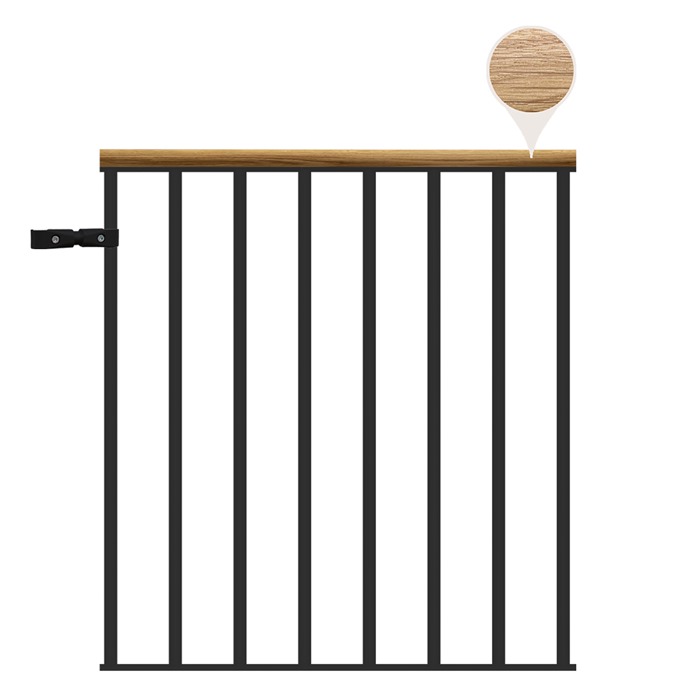 Classic Landing Banister - Black