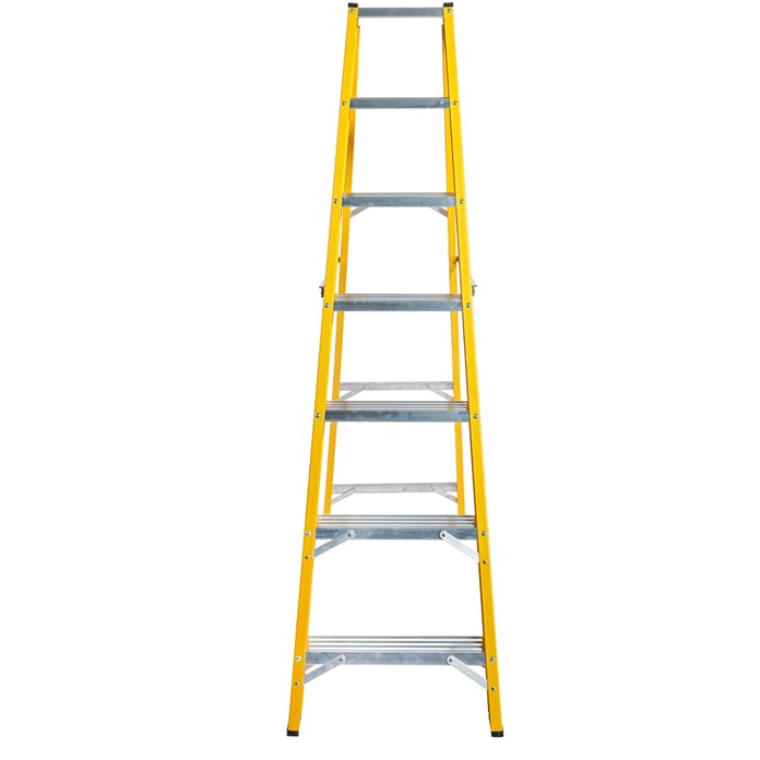 Super-Trade Glass Fibre Swingback Step Ladders