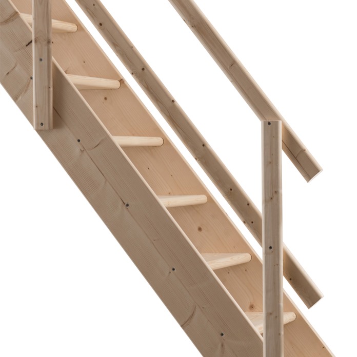 Staircase Normandie Straight Flight
