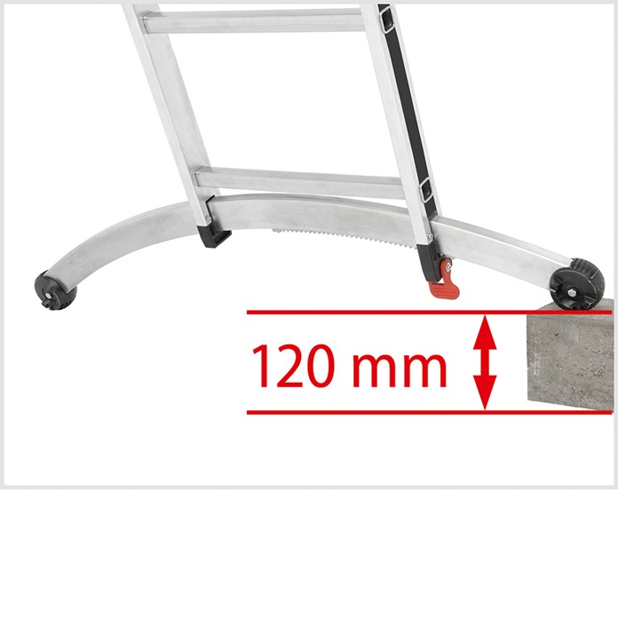 Hymer Smart Base Combination Ladder