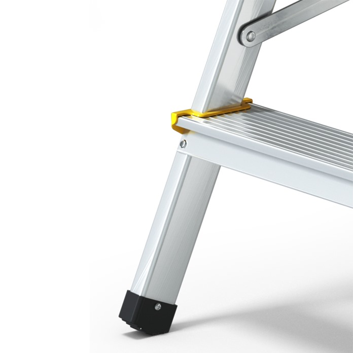 Pro Aluminium Double-Sided Step Ladder