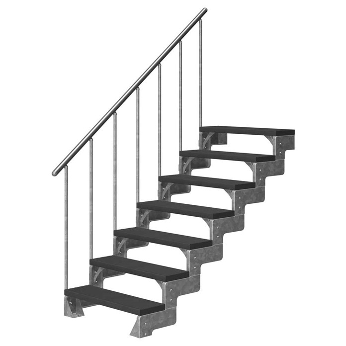 Trimax Gardentop Staircase With Handrail - Anthracite