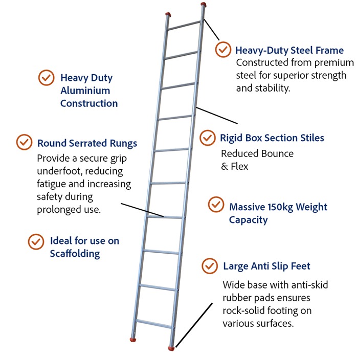 Tuffsteel Pole Ladders