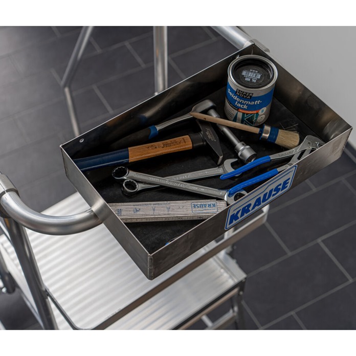 Tool tray with clamp function -  STABILO® Mobile Platform
