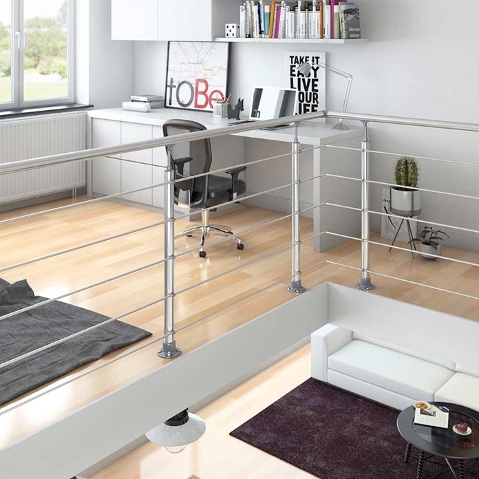 Clean Aluminium Balustrade Kit