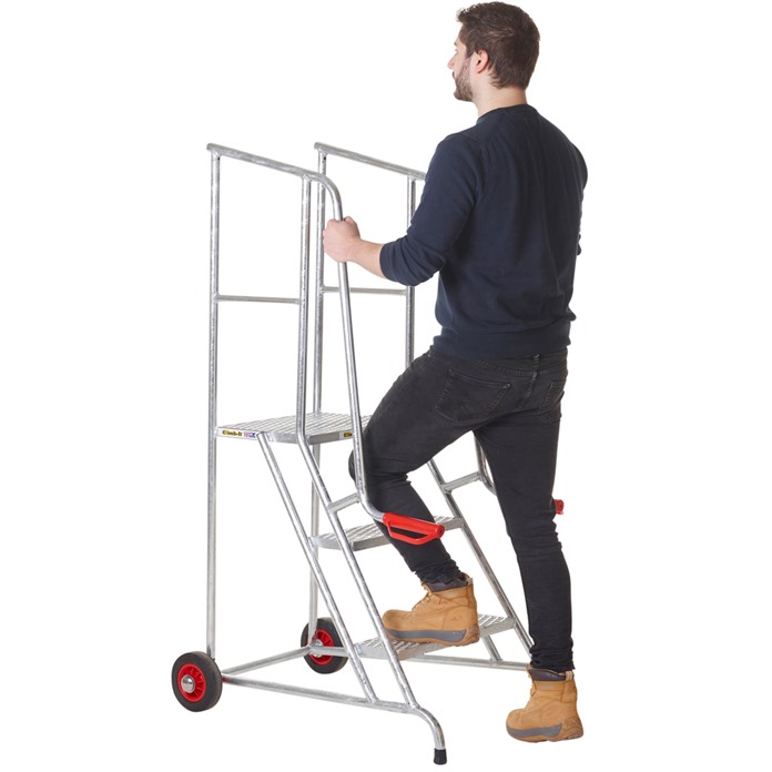 Galvanised Loading Steps