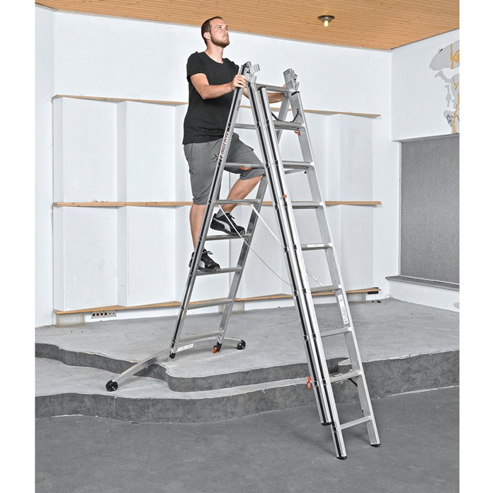 Hymer Smart Base Combination Ladder