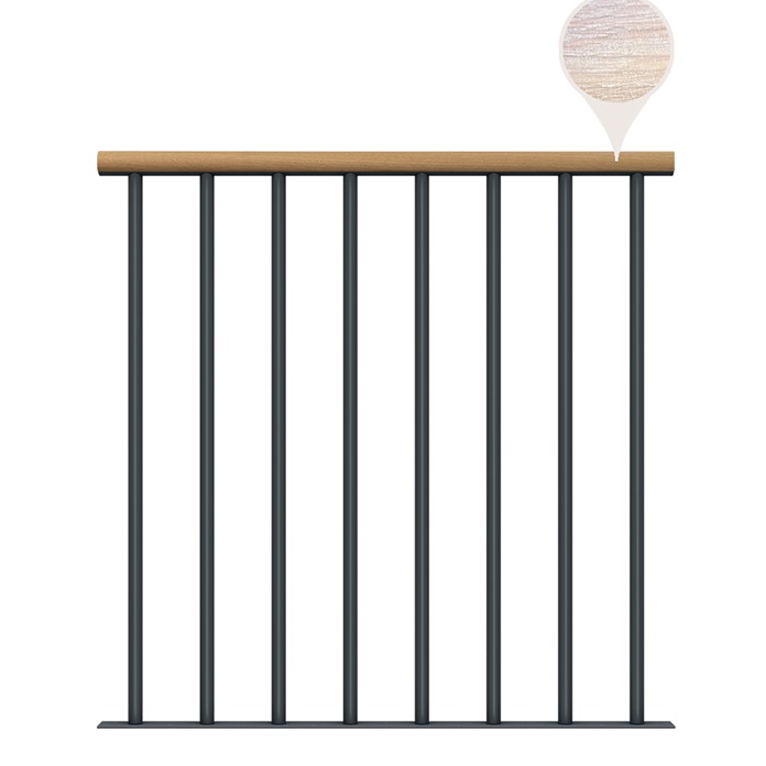 Classic Landing Banister - Anthracite