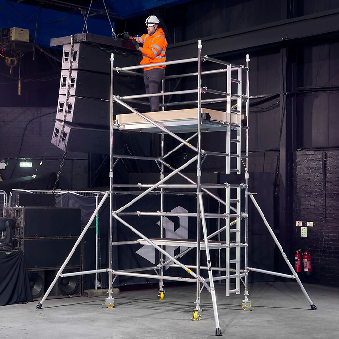 Boss Ladderspan 3T Double Width Scaffold Tower