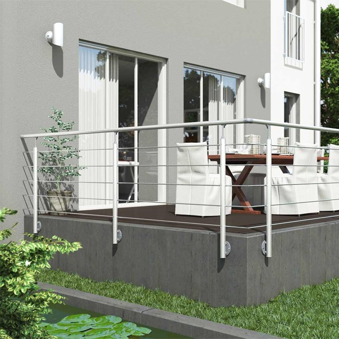 Clean Aluminium Balustrade Kit