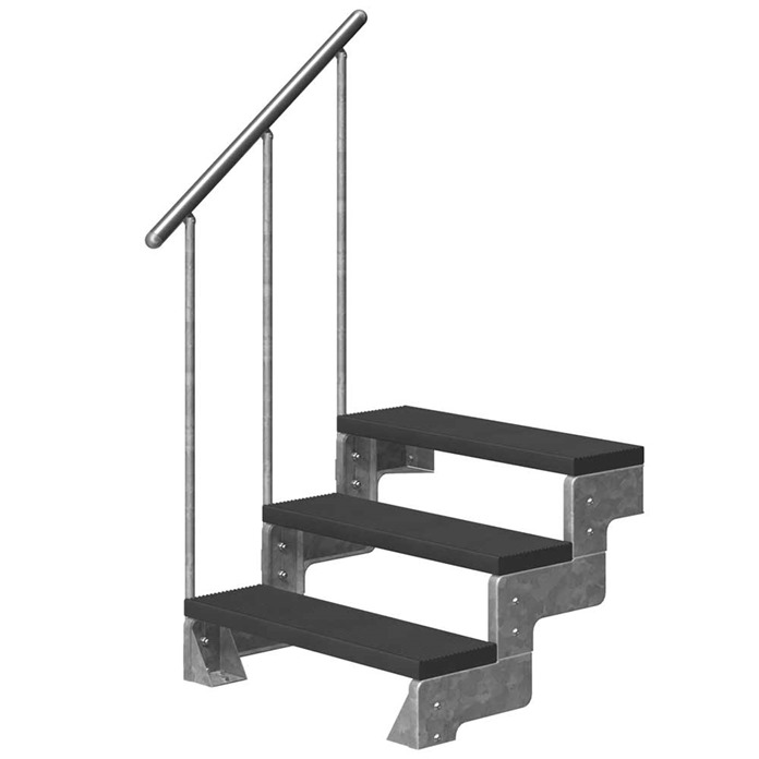 Trimax Gardentop Staircase With Handrail - Anthracite
