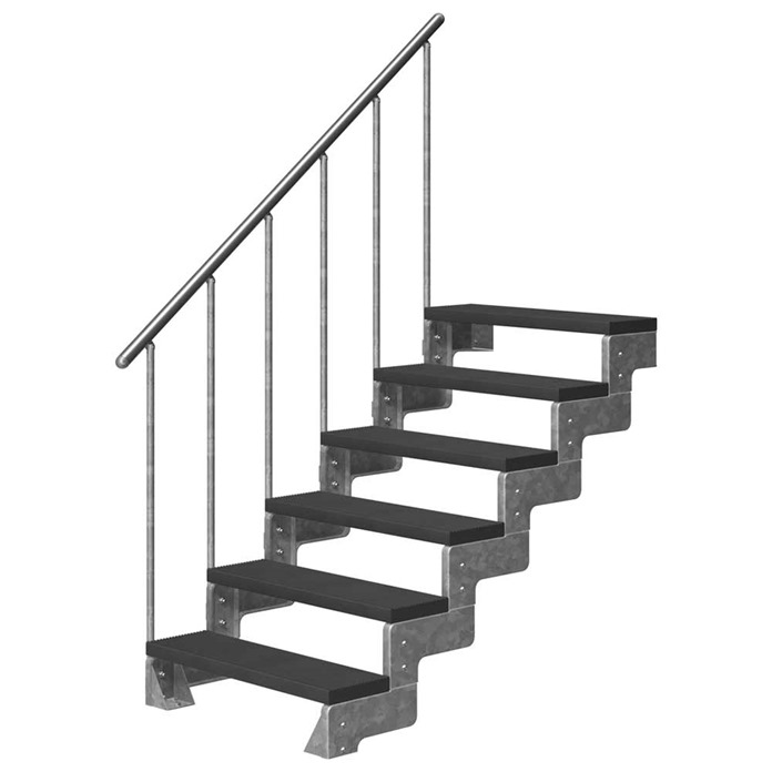 Trimax Gardentop Staircase With Handrail - Anthracite