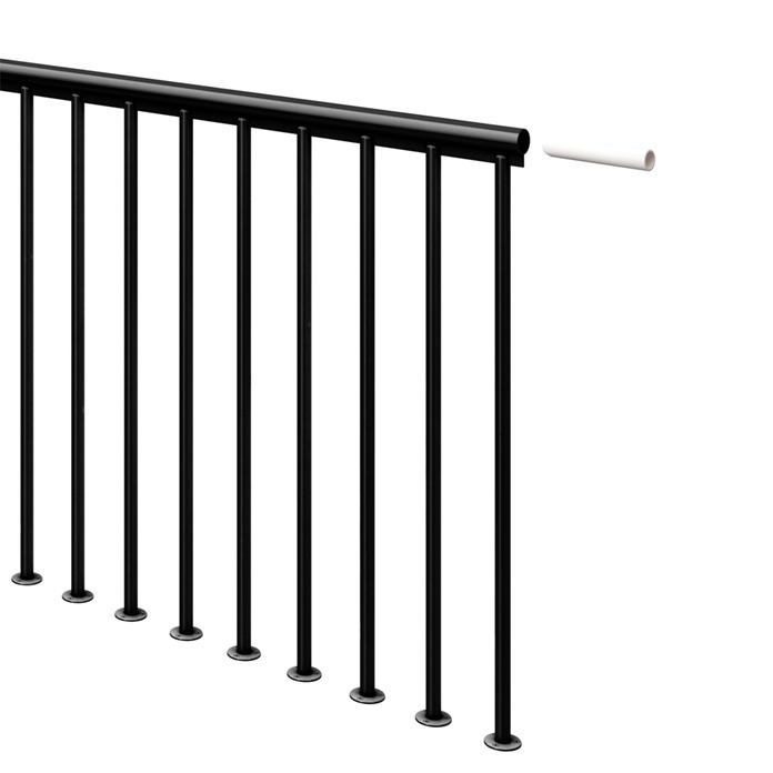 Classic Landing banister for spiral Staircases