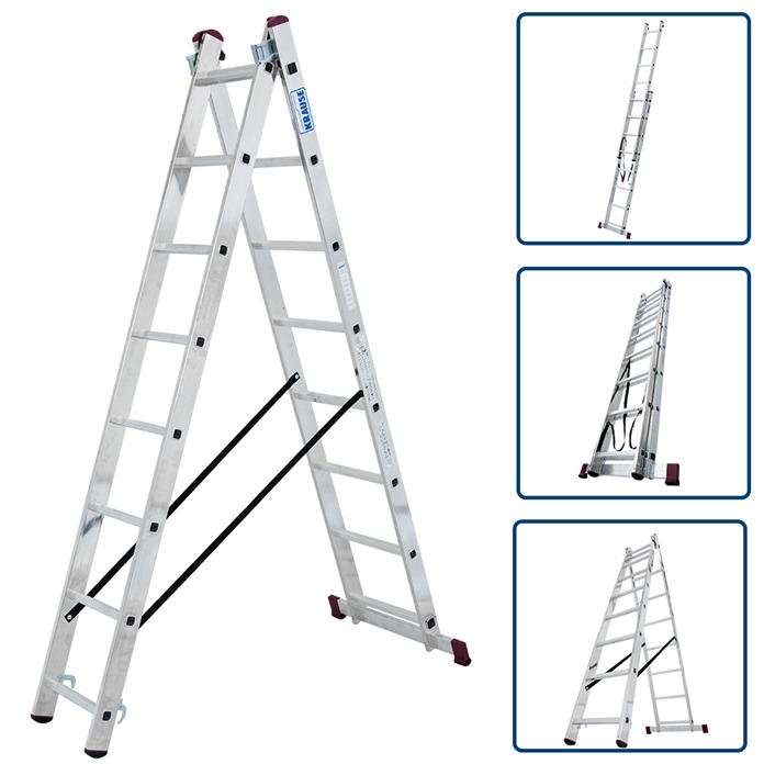 Krause Corda 2 Part Combination Ladder