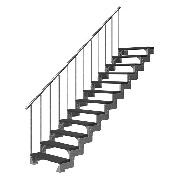 Trimax Gardentop Staircase With Handrail - Anthracite