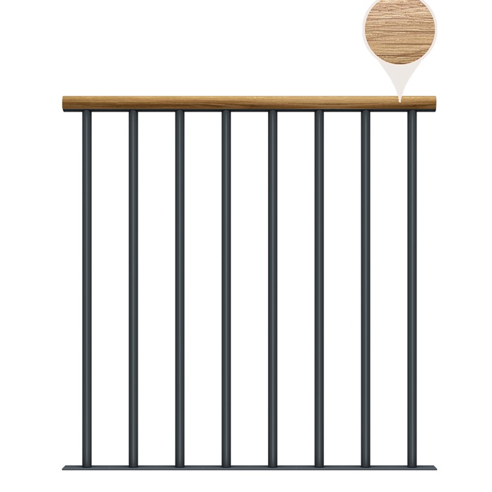 Classic Landing Banister - Anthracite