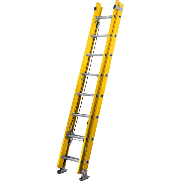 Werner ALFLO Fibreglass Double Extension Ladder