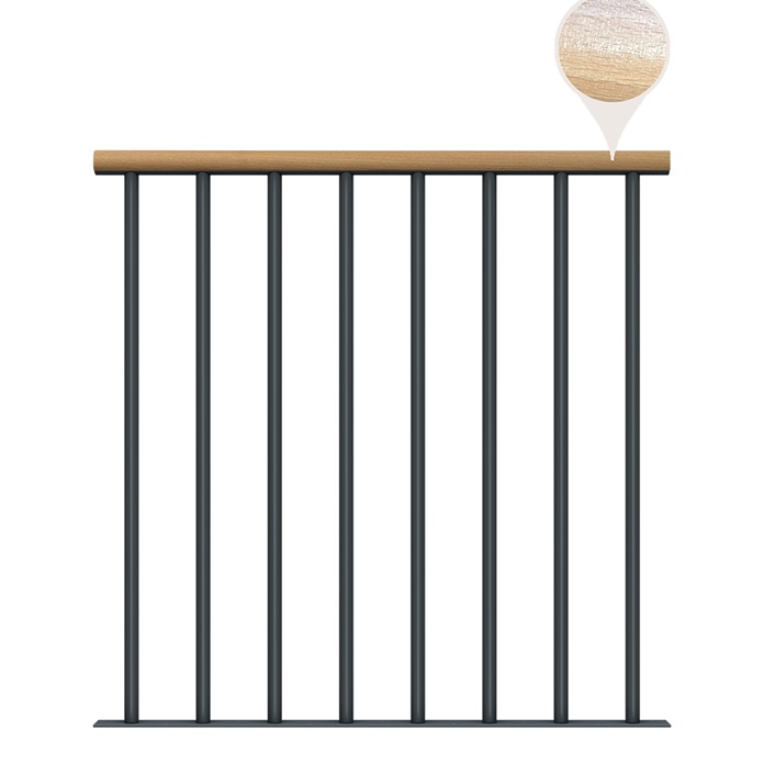 Classic Landing Banister - Anthracite