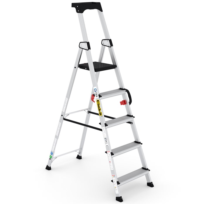 CLIMB-IT ® Lightweight Platform Step Ladders