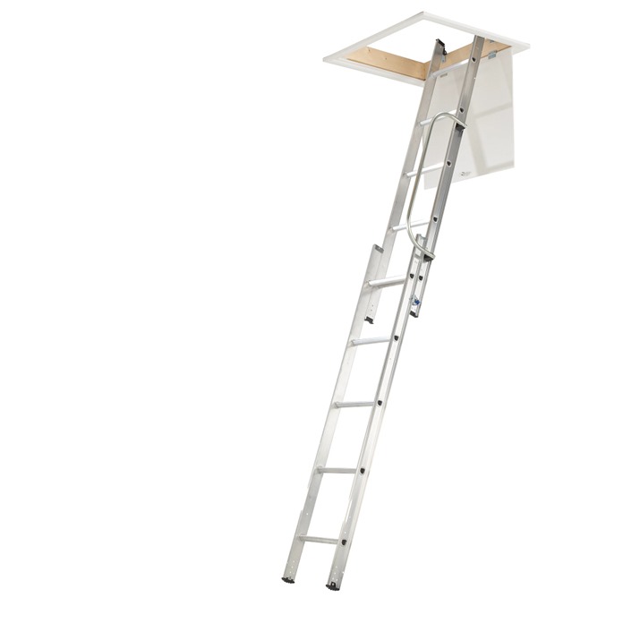 Sliding 2 Section Loft Ladder