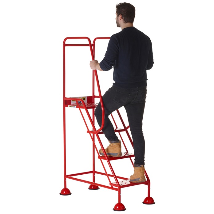 Classic Easy Glide Steps - Punched Steel Treads