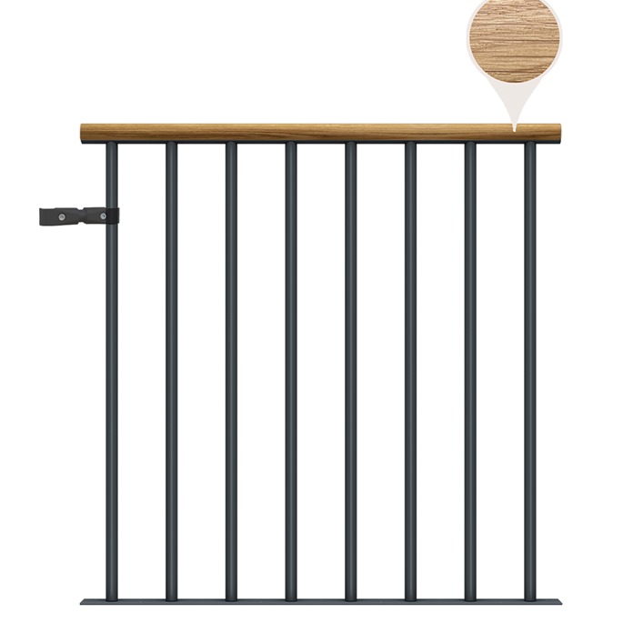 Classic Landing Banister - Anthracite
