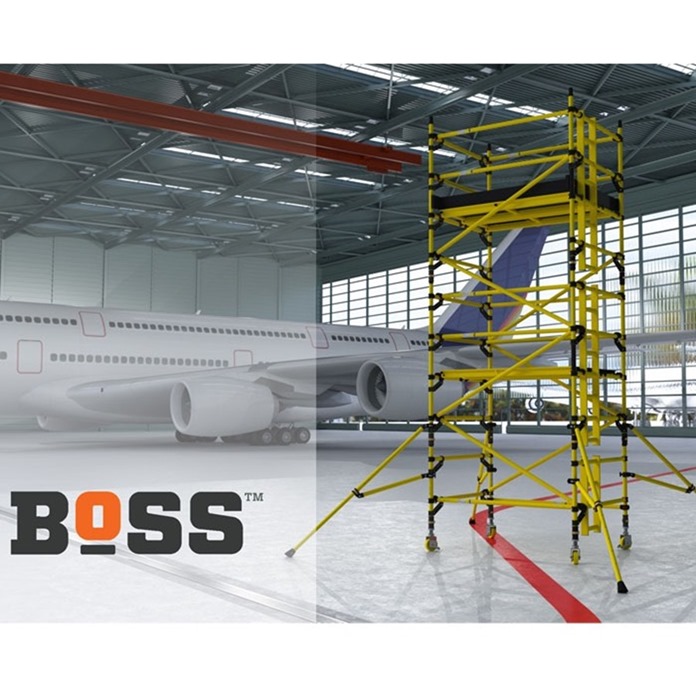 Boss Glass Fibre Double Width Scaffold Towers x 1.8m