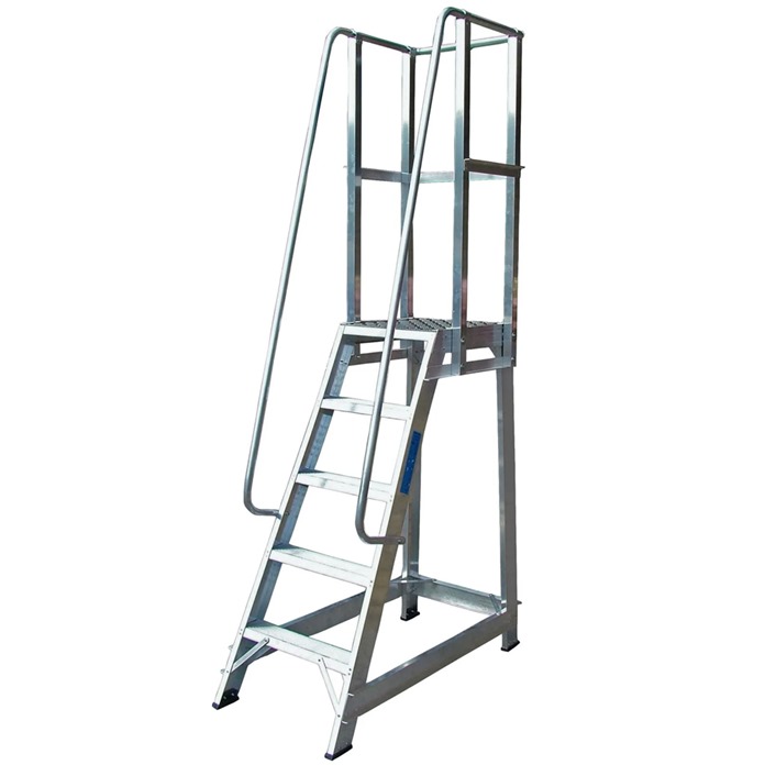 Heavy Duty Fixed Handrail Steps