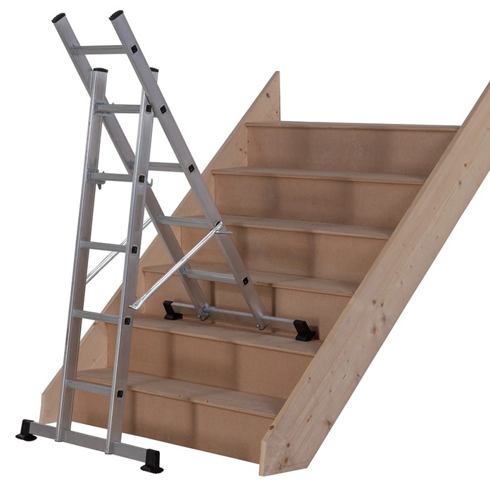 Werner Combination Ladder 5 in 1 with Platform