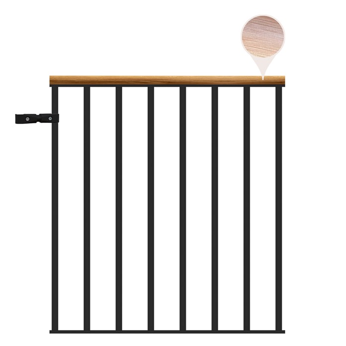 Classic Landing Banister - Black